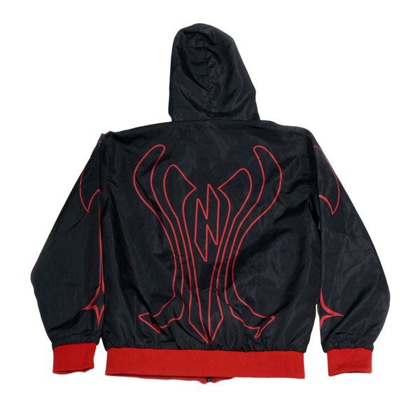 Black Windbreaker Jacket