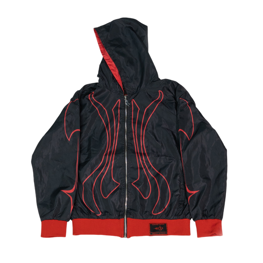 Black Windbreaker Jacket