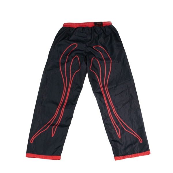 Black Windbreaker Pants
