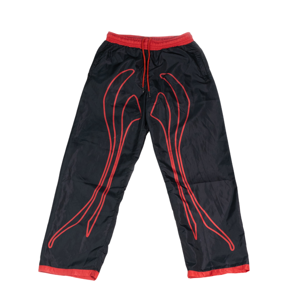 Black Windbreaker Pants