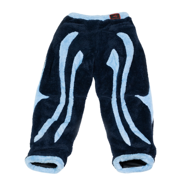 Blue Sherpa Fleece Sweatpants