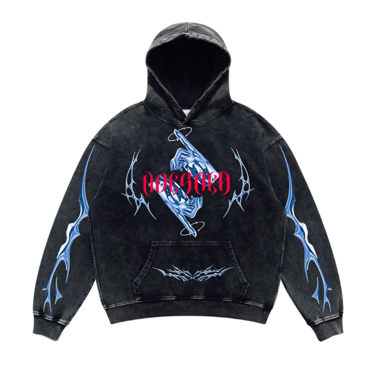 Premium NOKSAKA Hoodie BLACK Drop: 0