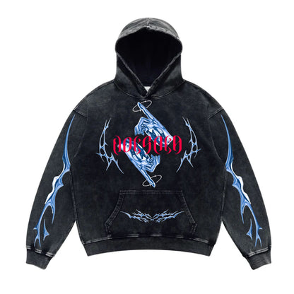 Premium NOKSAKA Hoodie BLACK Drop: 0